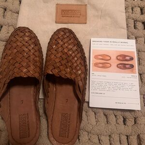 Women’s Mohinders Woven Leather Shoes - Brown